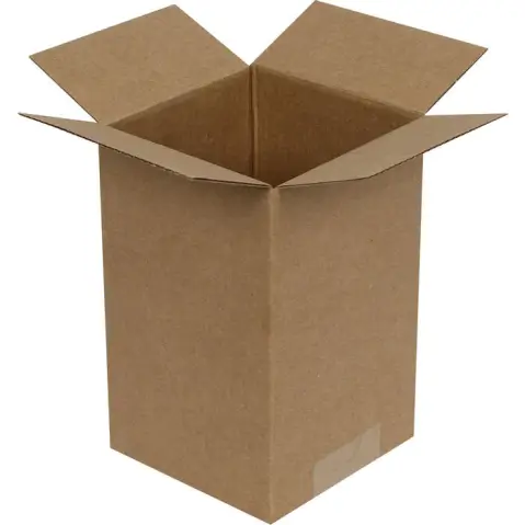 10x10x15cm Single Corrugated Box - Kraft - 1