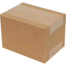 10x7x7cm Single Corrugated Box - Kraft - 3