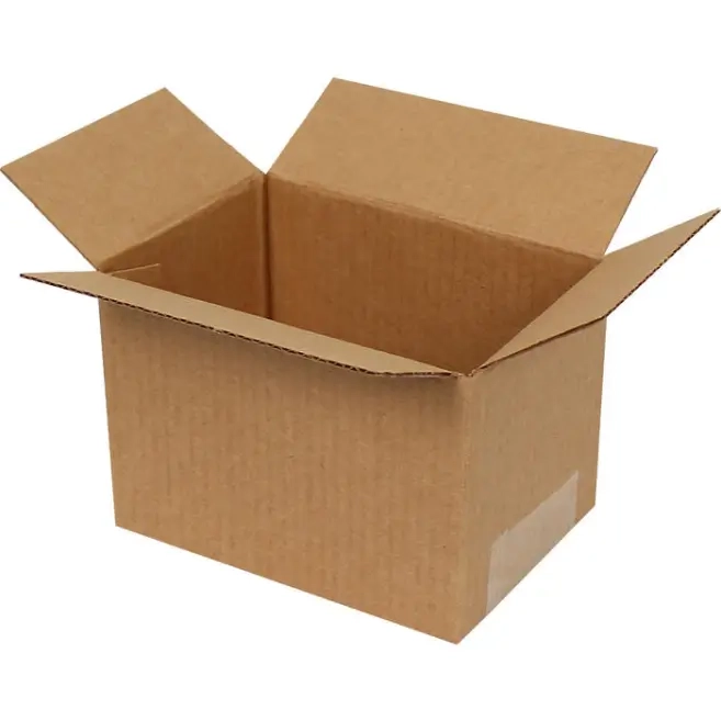 10x7x7cm Single Corrugated Box - Kraft - 2