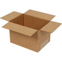 10x7x7cm Single Corrugated Box - Kraft - 1