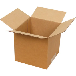 11x11x11cm Single Corrugated Box - Kraft - 2