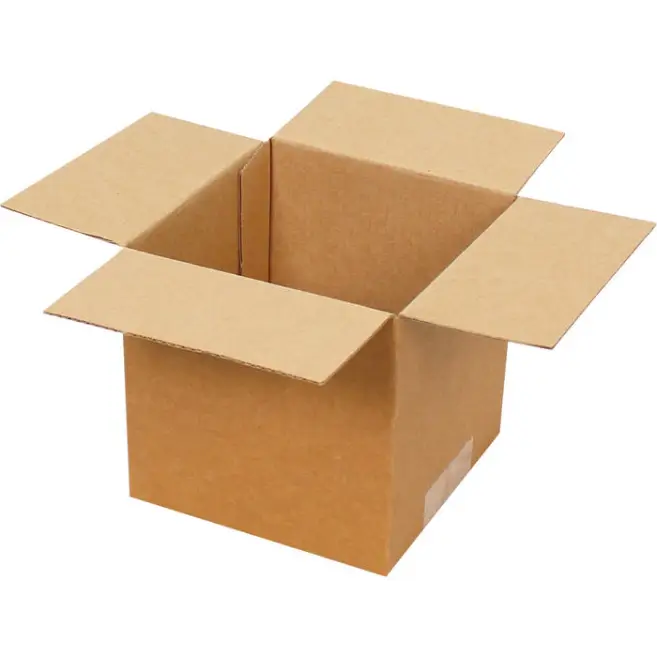 11x11x11cm Single Corrugated Box - Kraft - 1