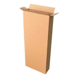 11x5x28cm Single Corrugated Box - Kraft - 1