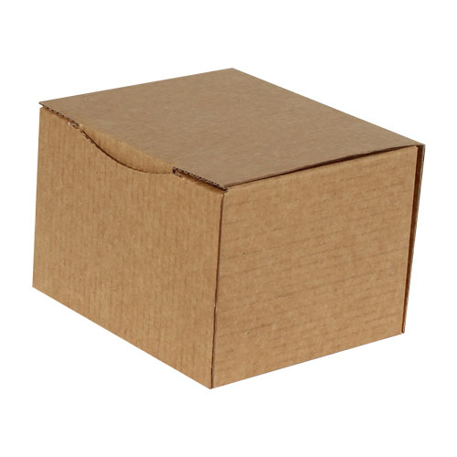 12.5x10.5x8cm Locked Box - Kraft - 2