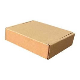 12x10x3cm Kilitli Kutu - 0,1 Desi Kutu - Tek Oluklu Kutu - Kraft - 3