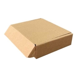 12x10x3cm Locked Box - Kraft - 2