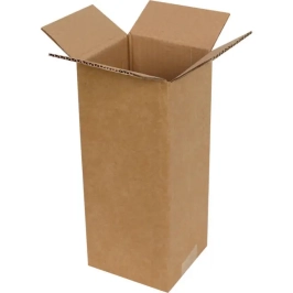 12x12x29cm Single Corrugated Box - Kraft - 1