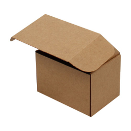 12x6x6cm Lock Box - 0.15 Desi Box - Kraft - 3