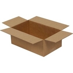 12x9x5cm Double Corrugated Box - Kraft - 1