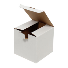 14x14x14cm Box - White - 3