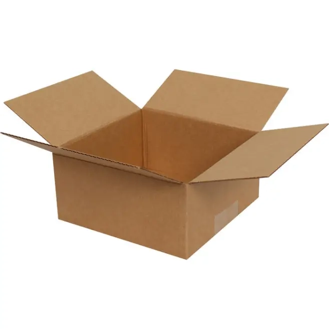 14x14x7cm Single Corrugated Box - Kraft - 1