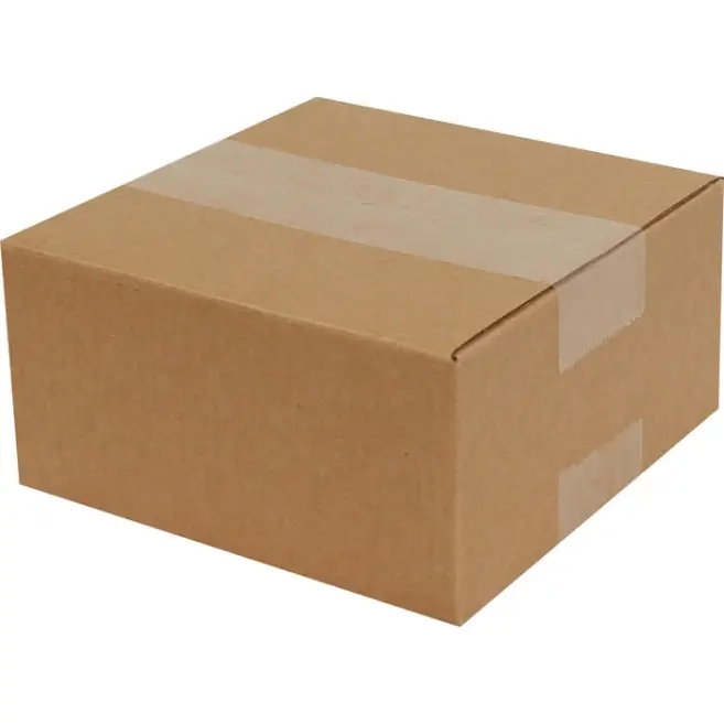 14x14x7cm Single Corrugated Box - Kraft - 3