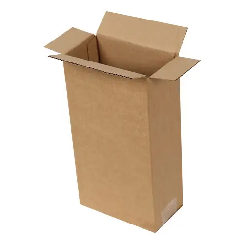 14x8x27cm Single Corrugated Box - Kraft - 1