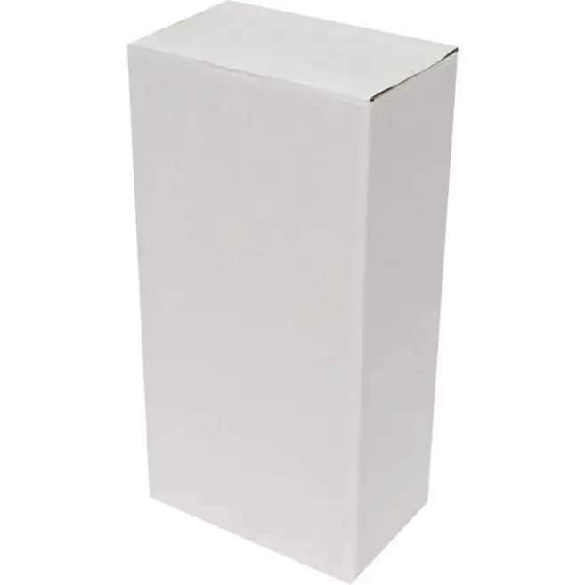 14x8x27cm Single Corrugated White Box - 2