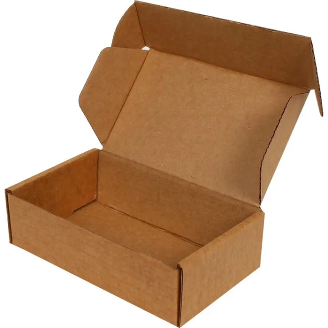 14x8x4cm Locked Box - Kraft - 1