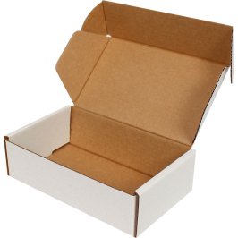 14x8x4cm Locked Box - White - 1