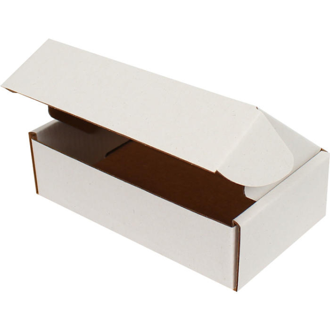 14x8x4cm Locked Box - White - 2