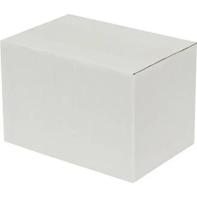 15x10x10cm Single Corrugated Box - White - 3