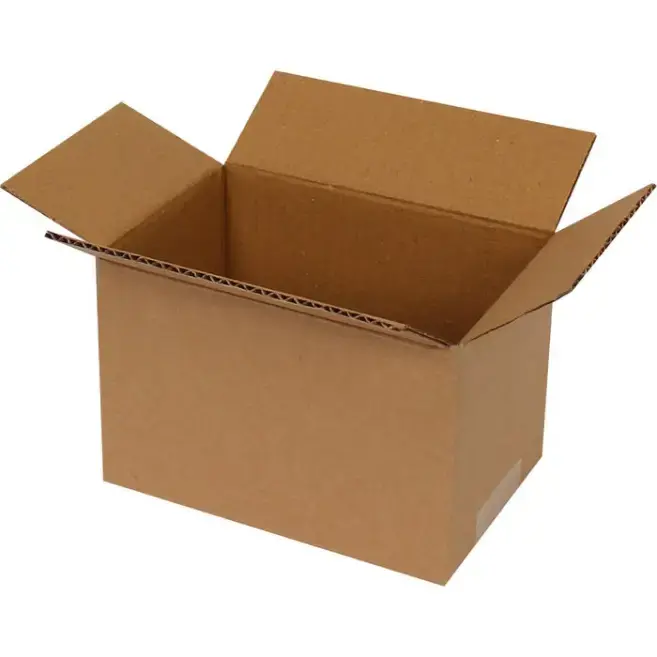 15x10x10cm Single Corrugated Box - Kraft - 2