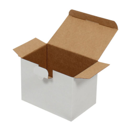 15x10x11cm Locked Box - White - 1