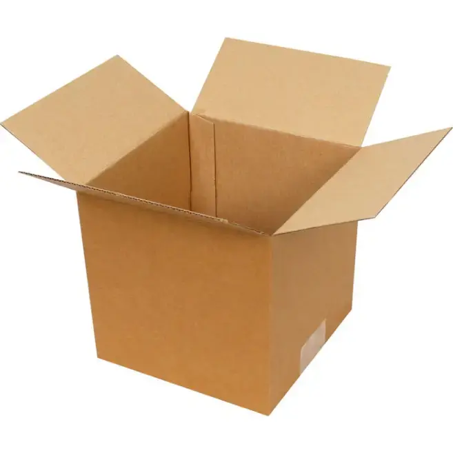 15x15x15cm Single Corrugated Box - Kraft - 1