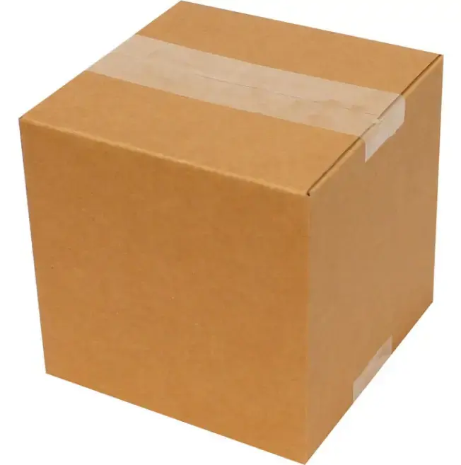 15x15x15cm Single Corrugated Box - Kraft - 3