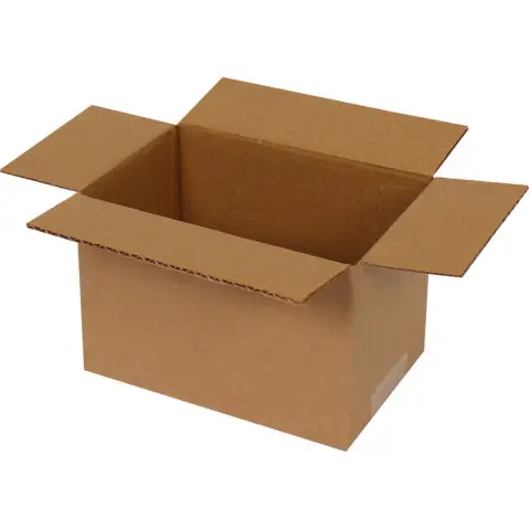 16x16x11cm Single Corrugated Box - Testliner - 1