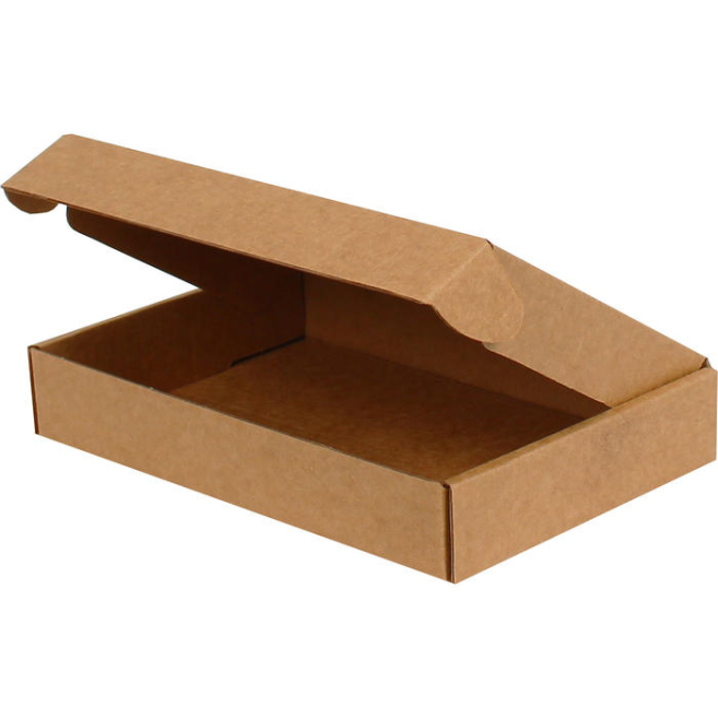 18x12x3cm Locked Box - Kraft - 2