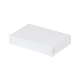 18x12x3cm Locked Box - White - 2