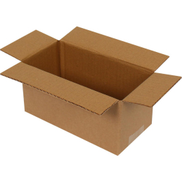 19x9x9cm Single Corrugated Box - Kraft - 1