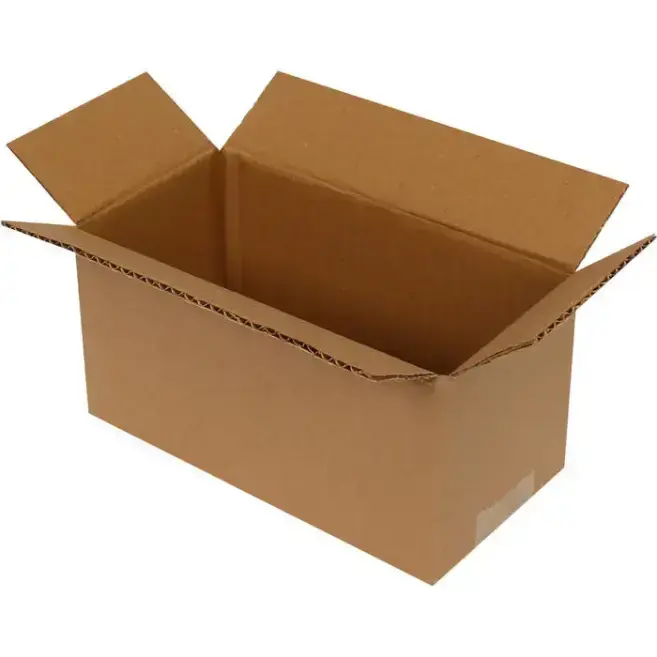 20x10x10cm Single Corrugated Box - Kraft - 1