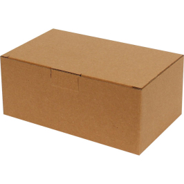 20x12x8cm Locked Box - Kraft - 3