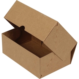 20x13x7,5cm E-Commerce Cargo Box - 4 Points - Kraft - 2