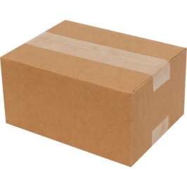 20x15x10cm Single Corrugated Box - Kraft - 3