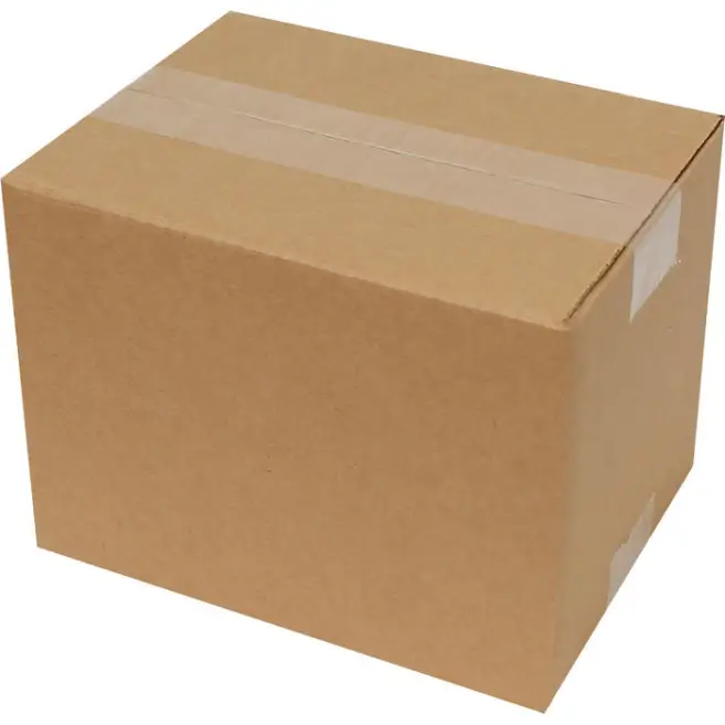 20x15x15cm Single Corrugated Box - Kraft - 3