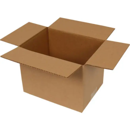 20x15x15cm Single Corrugated Box - Kraft - 1