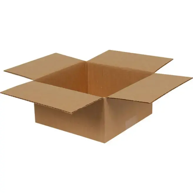 20x20x10cm Single Corrugated Box - Kraft - 1