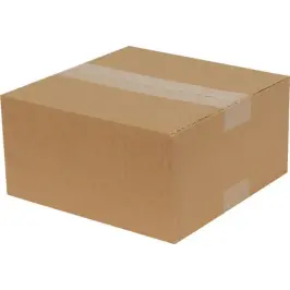 20x20x10cm Single Corrugated Box - Kraft - 3