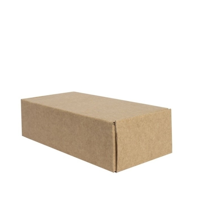 20x9.5x5.4cm Box - 0.3 Desi Box - Box with Compartment - Kraft - 5