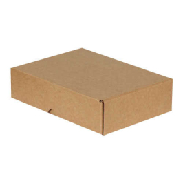 22.5x12x8cm Box - 0.7 Desi Box - Locked Box - Kraft - 2