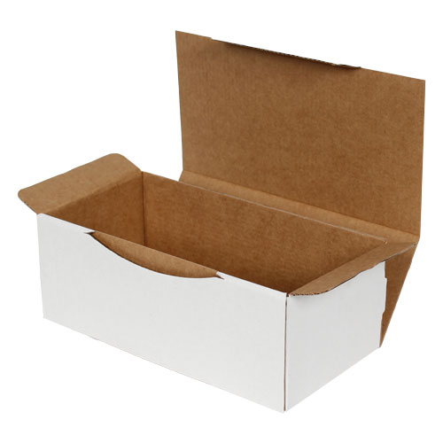 22,5x12x8cm Locked Box - White - 1