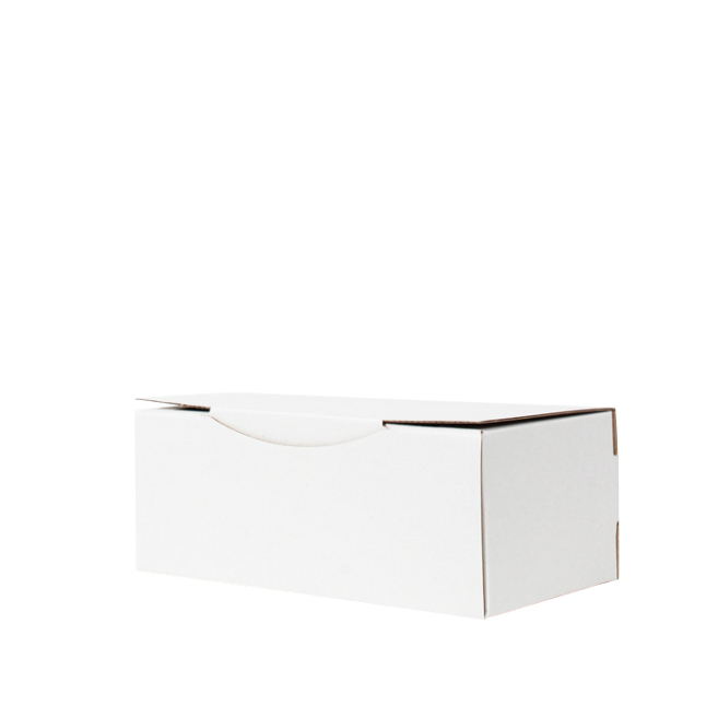 22,5x12x8cm Locked Box - White - 2