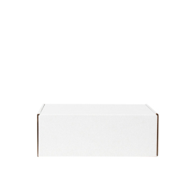 22,5x12x8cm Locked Box - New Type - White - 3