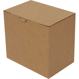 22x15x20cm Locked Box - Kraft - 3