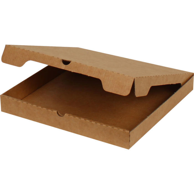 23,8x23,8x3cm Pizza Box - Kraft - 1