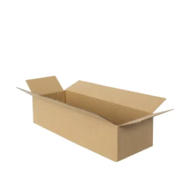 24.5x8.5x5.5cm Box - 0.4 Desi Box - Single Corrugated Box - Kraft - 1