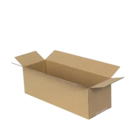 24.5x8.5x7.5cm Box - 0.5 Desi Box - Single Corrugated Box - Kraft - 1