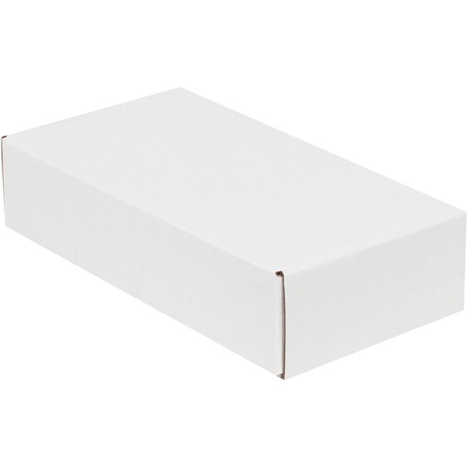 24x12x5.5cm Locked Box - White - 3