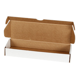 24x8x3.5cm Locked Box - White - 2