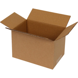 25x15x10cm Single Corrugated Box - Kraft - 2